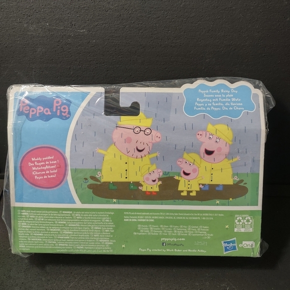 NWT Peppa pig Little Red car and Peppa family rainy day - Picture 8 of 9